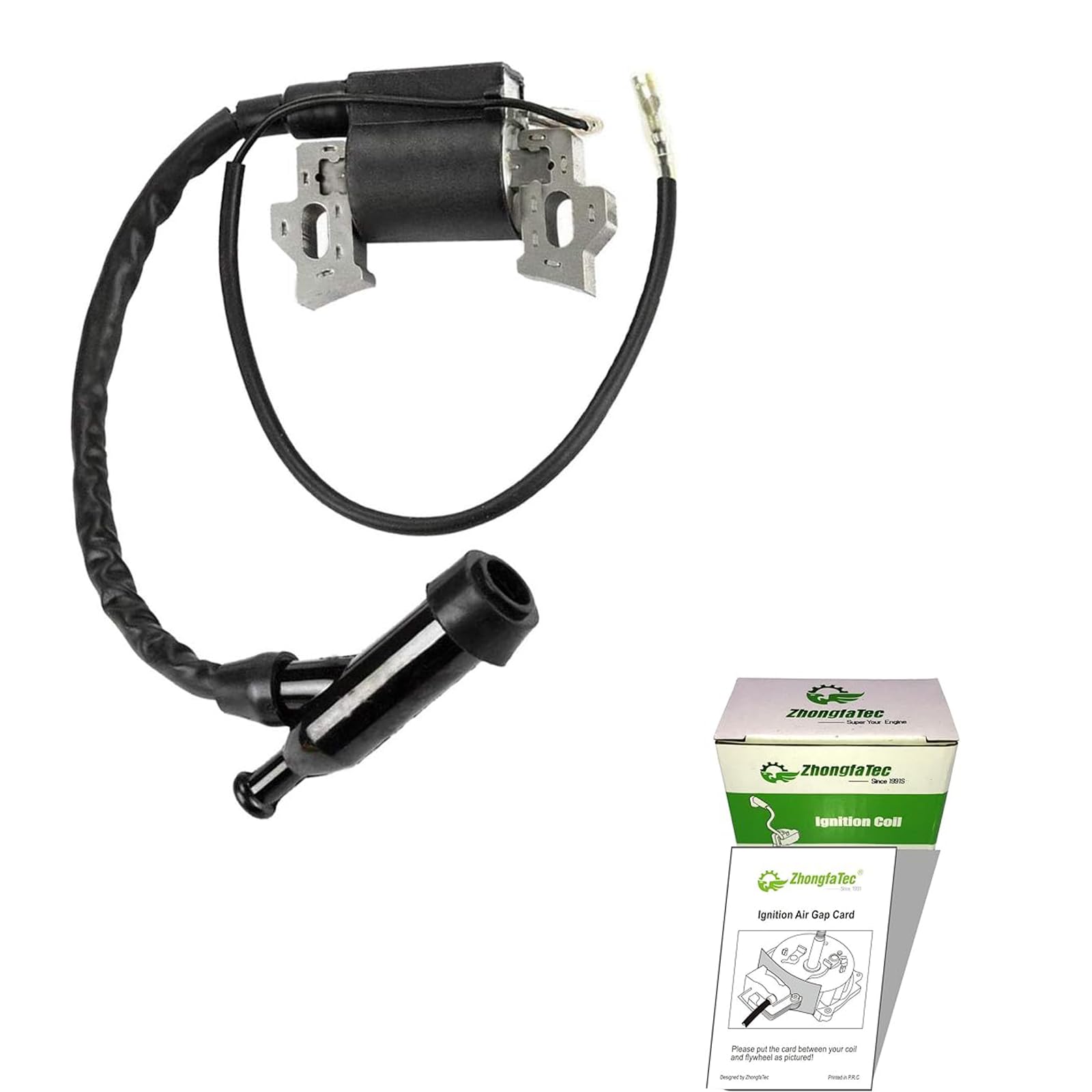 ZhongfaTecIgnition Coil for Northern Tool Powerhorse 750143 Pressure Washer 3100 PSI 212cc