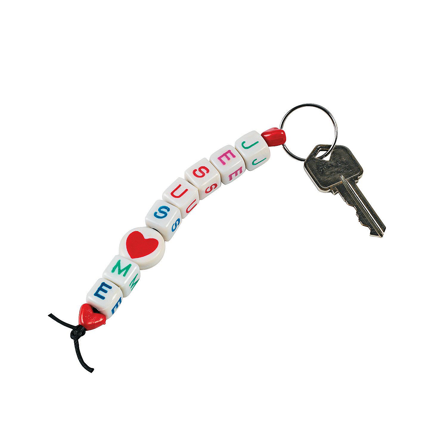 Amazon.com: Jesus Loves Me Key Chain Craft Kit - Crafts for Kids