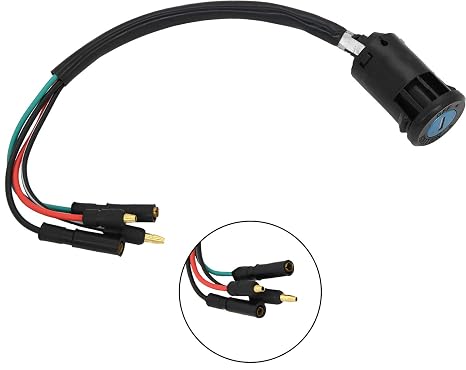 Ignition Key Switch for Honda TRX300 Fourtrax 300 TRX300FW Fourtrax 1990 1991 1992 1993 1994 1995 1996 1997 1998 1999 2000 ATV