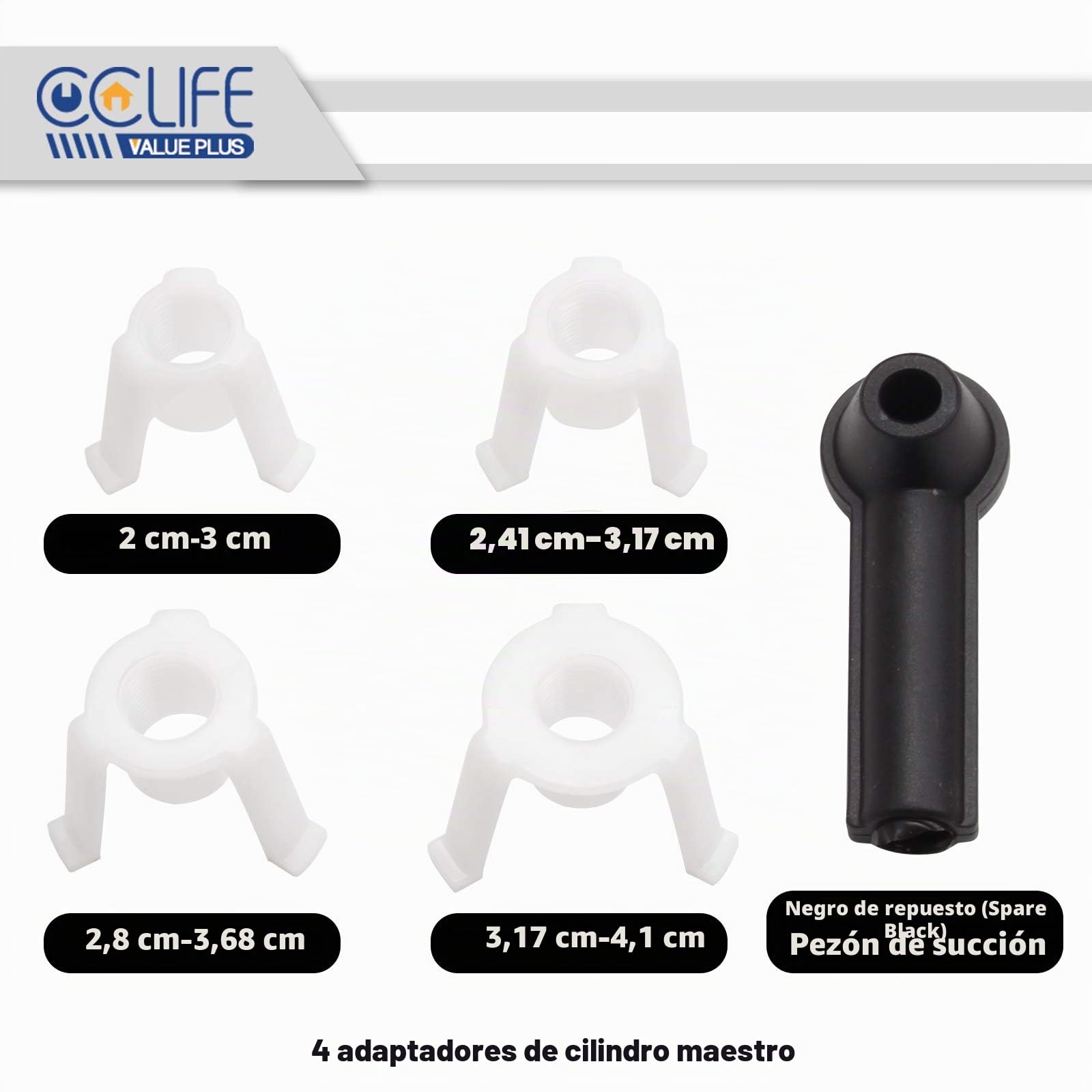 CCLIFE 0,75L Purgador Frenos Coche Aire Comprimido, con 1L Dispensador