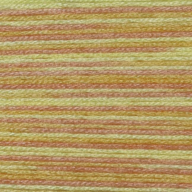 Image of KCS Big skeins of 25 Meters Size 25 Color Variegated Cross Stitch Stranded Threads,6 skeins,4090