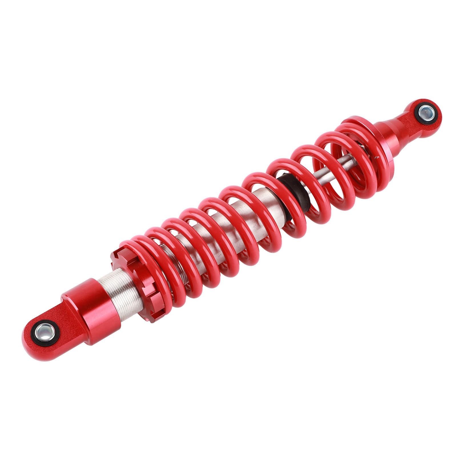 Amortiguador trasero universal de 14,2 pulgadas con amortiguación ajustable, amortiguador de muelle para suspensión de motocicleta y ATV, compatible con TaoTao, Lifan y karts,