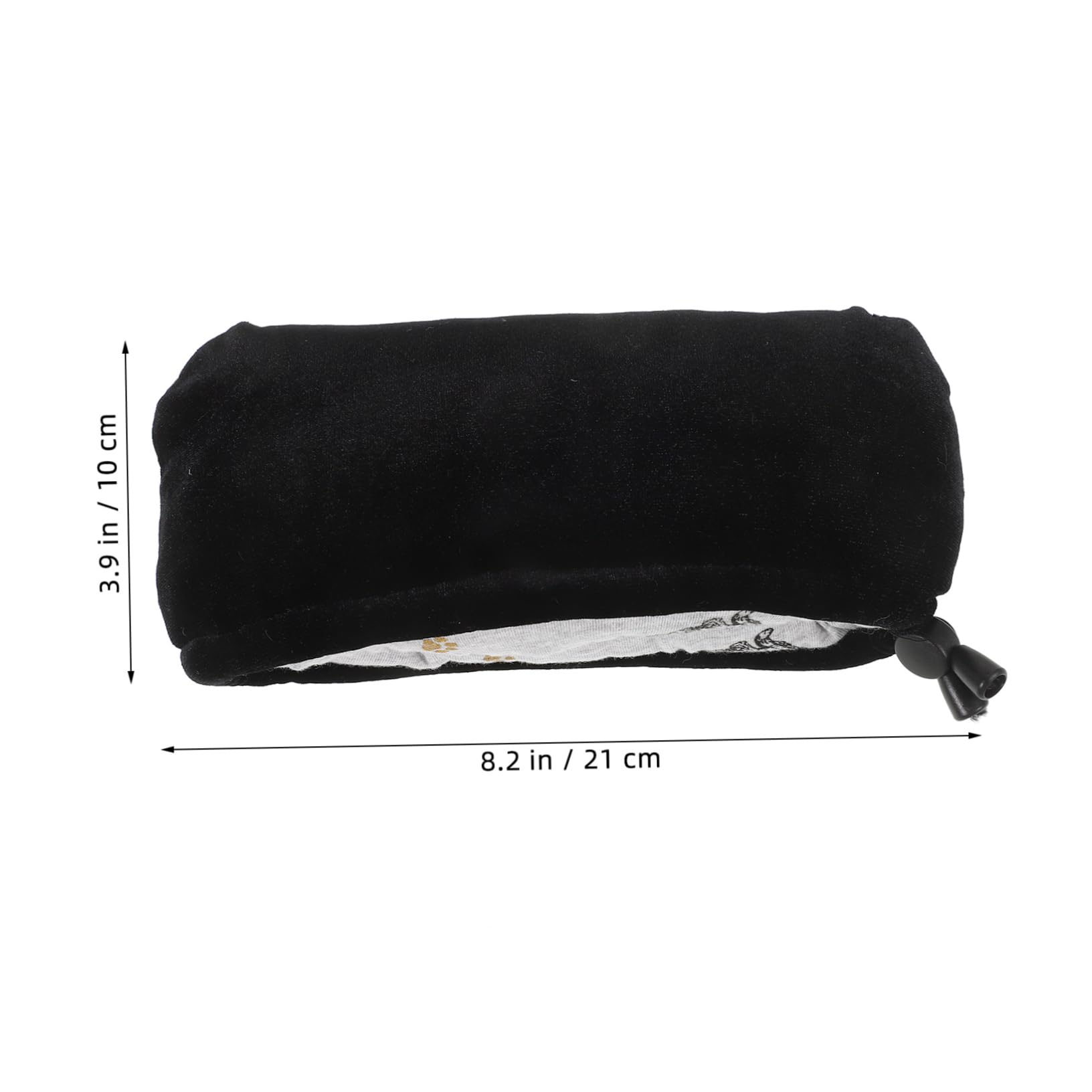 SHERCHPRY 2 Pares Juego De Palillos De Muletas Almohadilla Portátil Muleta Espuma Almohadillas Fosa Cojines Para Muletas Universal Ligero Reutilizable Apoyo Sudor Negro Terciopelo