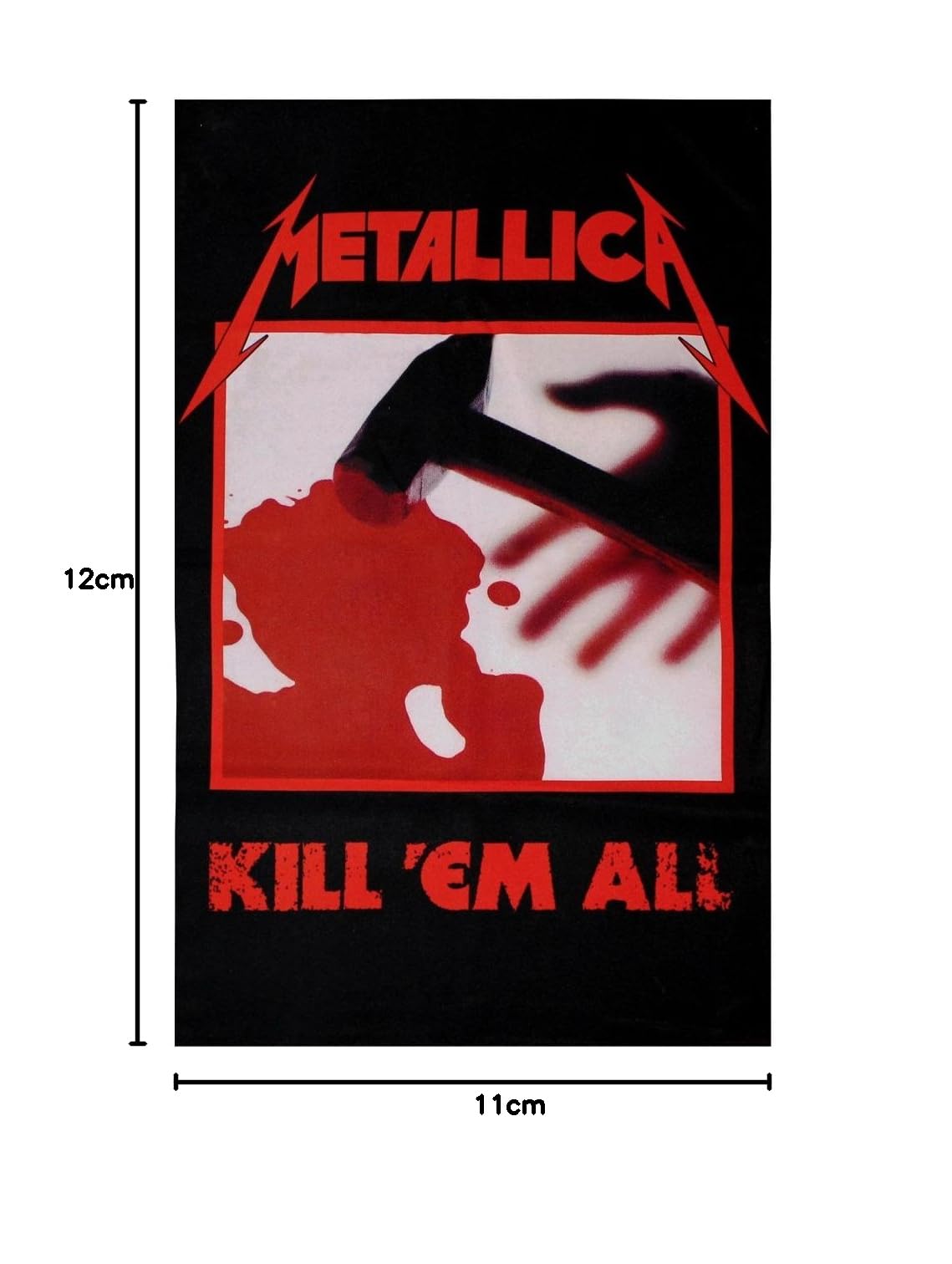 Metallica Poster Kill Em All Album Cover Official New Textile Flag