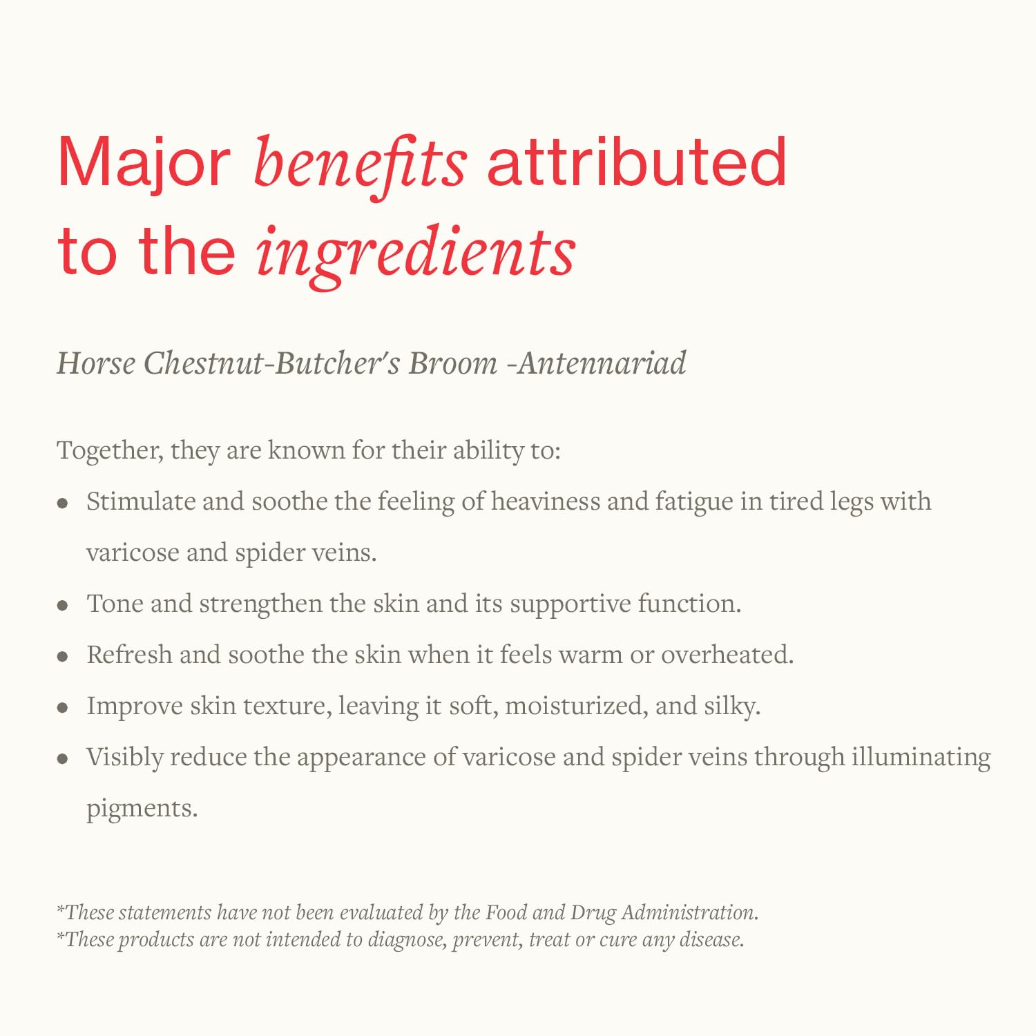 Swiss Just Original Horse Chestnut Venen Gel 60g - Herbal Leg Cream for Tired & Swollen Legs with Varicose Veins. Enriched with Wild Myrtle, Horse Chestnut, Antennaria, Spirulina, Rosemary, Lavender