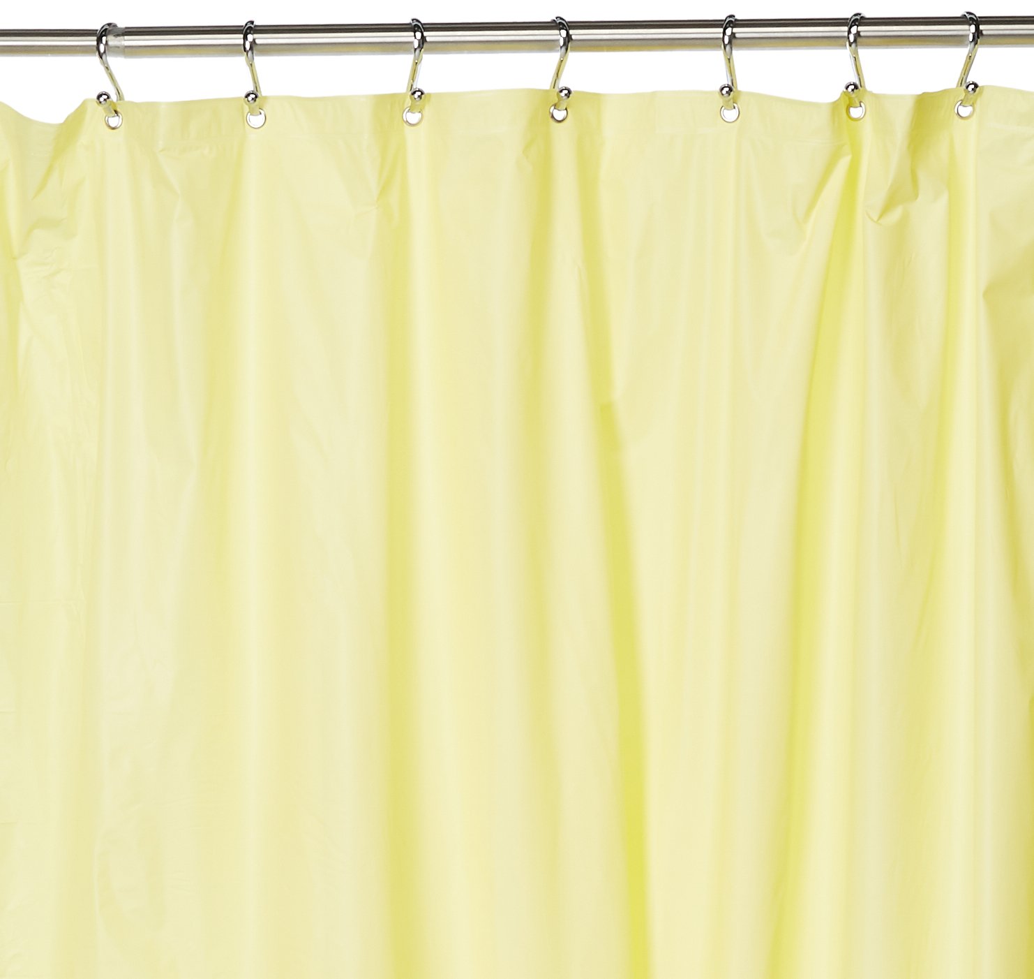Carnation Home Fashions USC-4-12 4 Gauge Vinyl Shower Curtain Liner44 Yellow