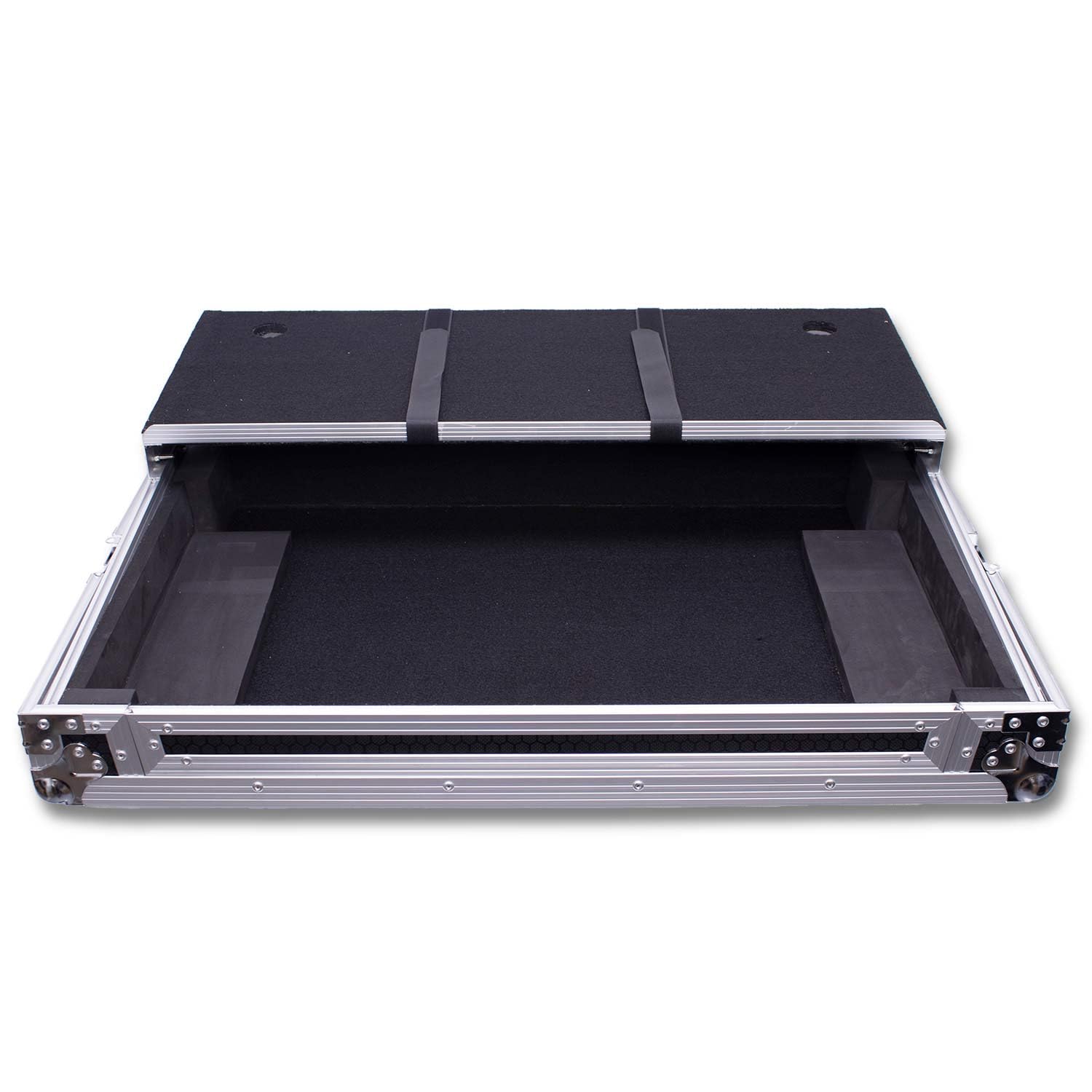 Protekt DDJ-REV5 Plus Series CSREV5 - Funda de vuelo para DJ con estante para portátil Pioneer Controller, Black, 850 x 540 x 240mm, Funda para DJ