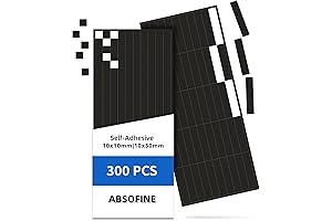 ABSOFINE Rectangle Magnets 10x50, 50 Pack