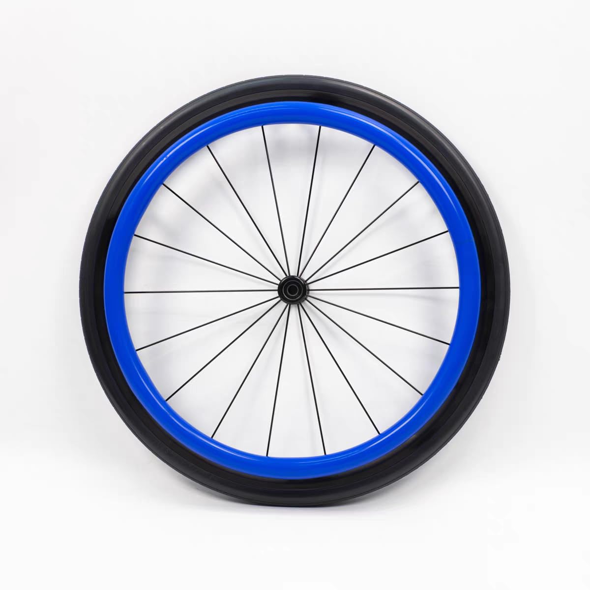 Silikonowy pokrowiec na kierownicę wózka inwalidzkiego, pokrowiec ochronny na kierownicę, używany do kierownic o średnicy zewnętrznej 49-52 cm (zewnętrzna średnica uchwytu Push: 49 ~ 50 cm