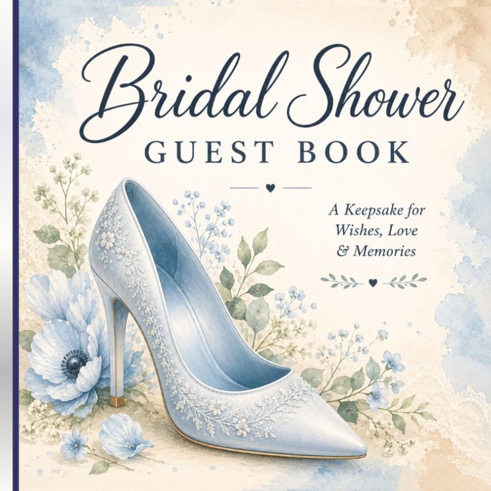 Bridal Shower Guest Book: A Timeless Keepsake for Wishes, Advice & Sweet Memories