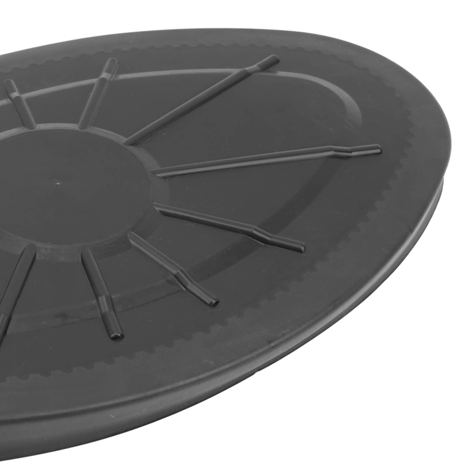 Yctze Cubierta de Escotilla Redonda Impermeable, Placa de Cubierta de Plástico para Barco Marino, Kayak, Canoa, Acceso de Inspección Duradero con Tapa de Almacenamiento, Adecuado