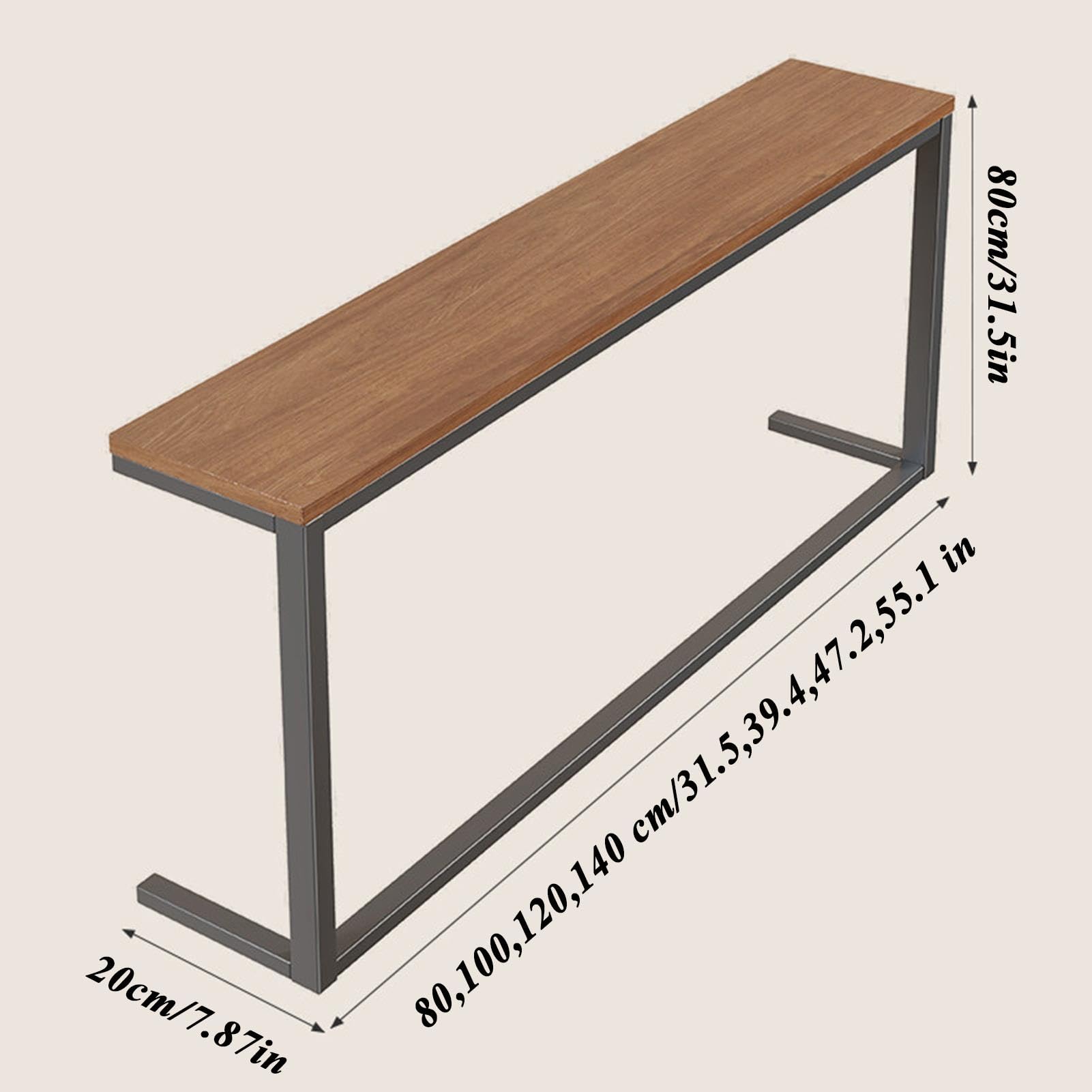 Balda Radiador - Mesa Consola Estrecha, Estante Radiador Multifuncional