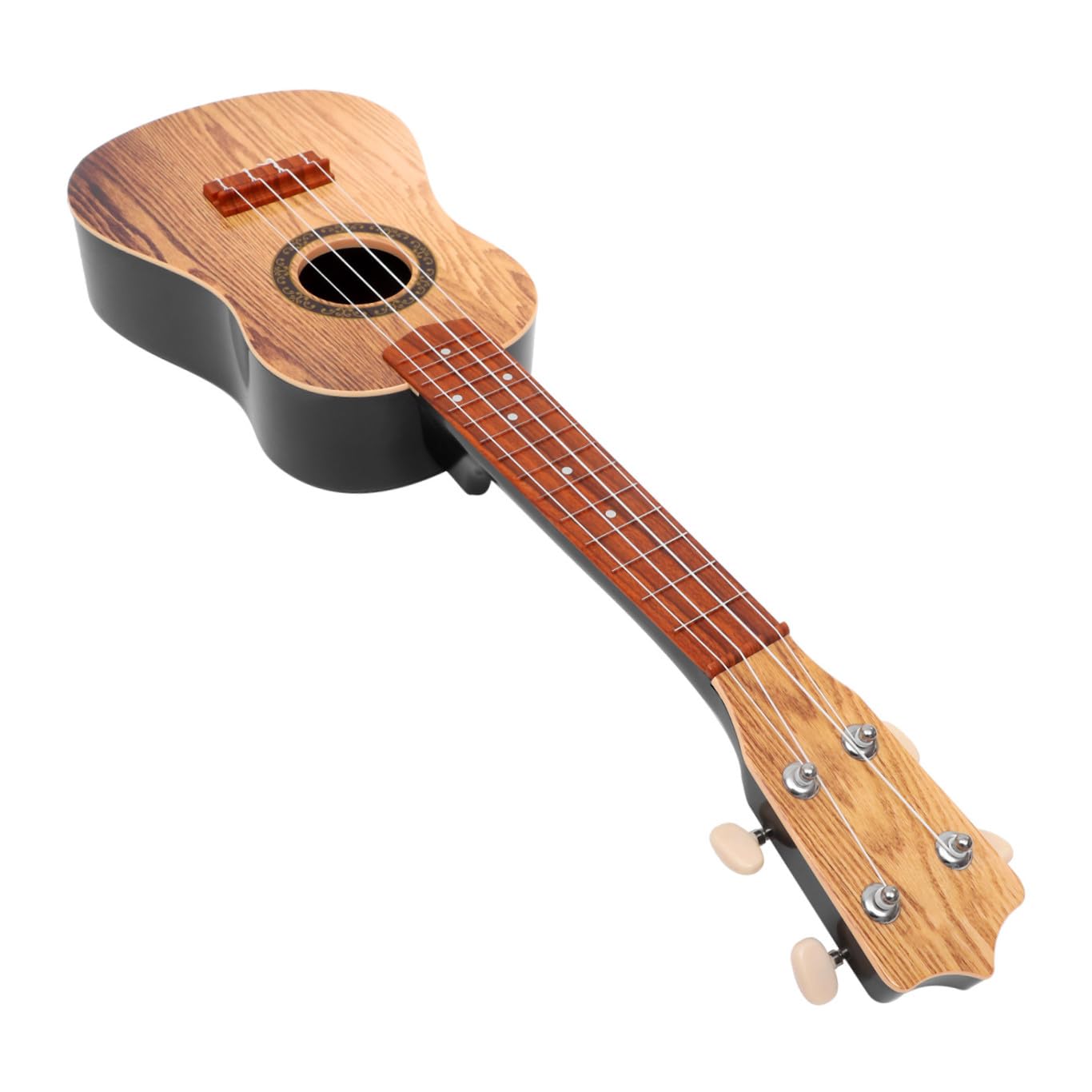 BESPORTBLE 1pieza Ukelele Soprano De Madera Principiantes Instrumento Musical Portable Para Educación Musical Infantil Para Desarrollar Coordinación y Ritmo