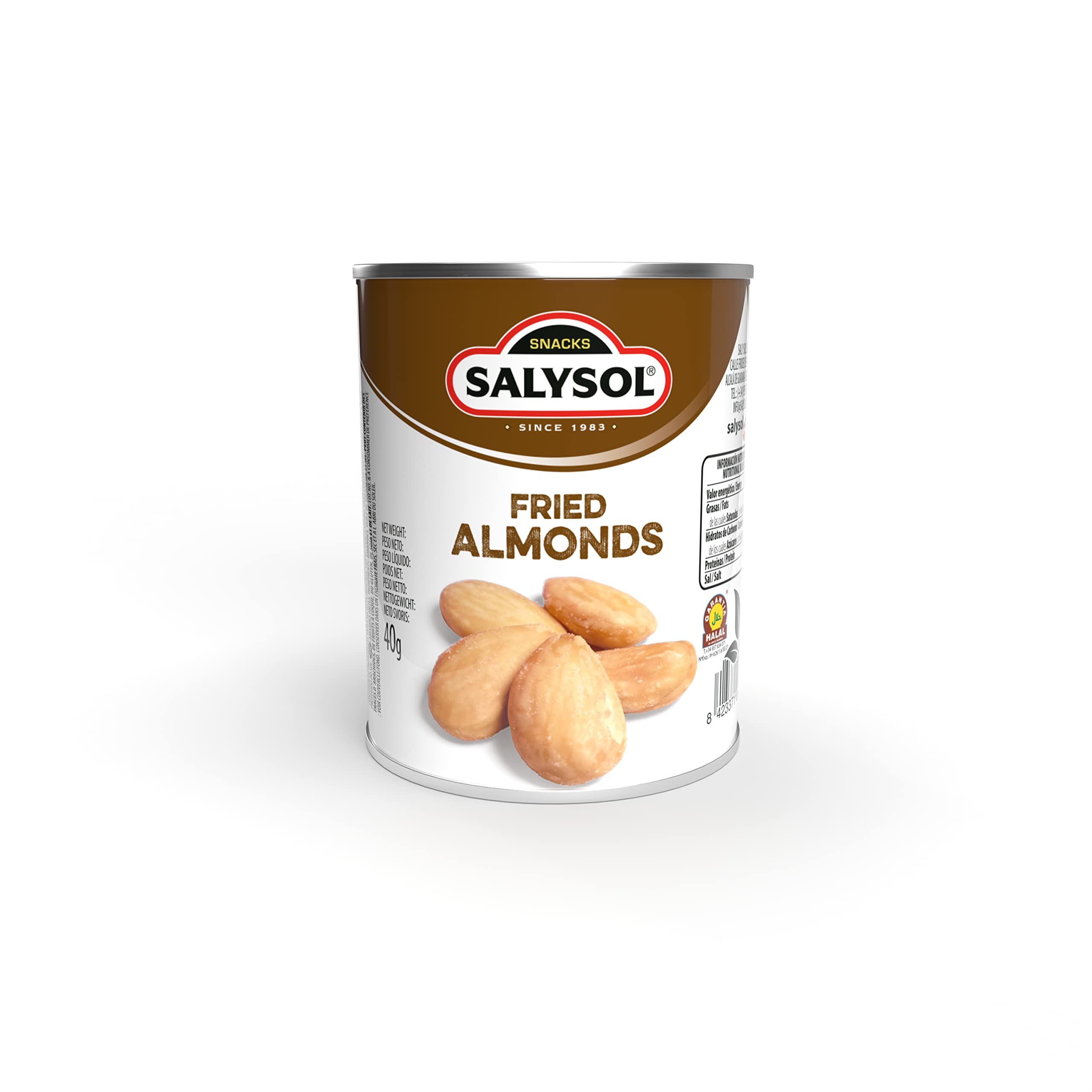 SALYSOL | Surtido frutos secos y snacks envasado al vacío 10x50gramos. Mix frutos secos, cacahuetes, pistachos, almendras, chuches con azúcar.