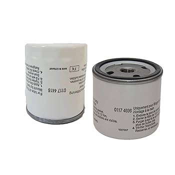 Amazon.com: 01174416 01174696 Fuel Filter+Oil Filter Set