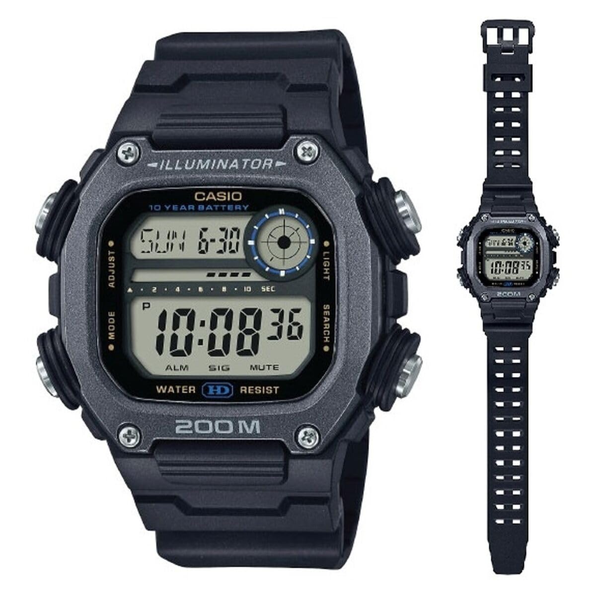 Casio Reloj Hombre Illuminator Diver (Ø 50 mm)