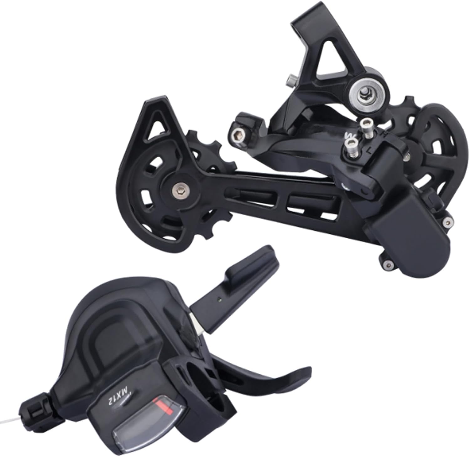 Bike Rear Derailleur 12 Speed Rear derailleur Shifter Split Finger Pivot for MTB Bike with Direct Mount