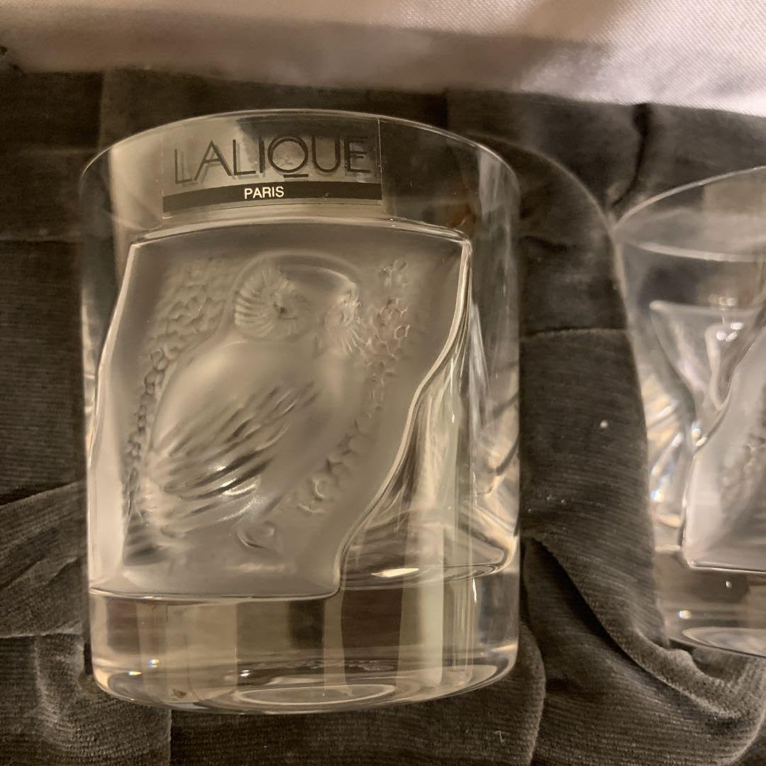 Amazon | LALIQUE ラリック ユロット ショットグラス ペアグラス 