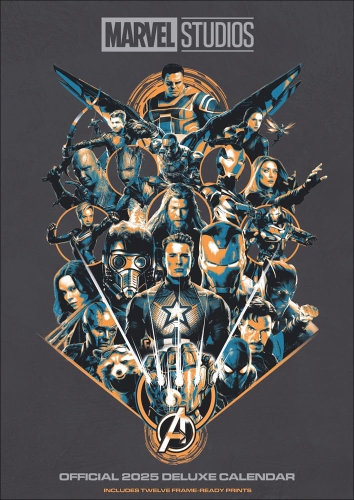 Marvel Posterkalender 2025: Die coolsten Plakate der Superhelden aus dem MCU in einem Jahres-Wandkalender für Kino- und Comic-Fans. Wand-Kalender im Hochkantformat 29,4 x 41,8 cm