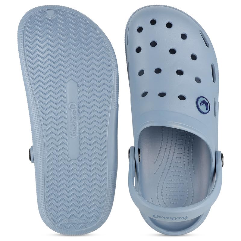 Image of WALKAROO Men's Trendy EVA Clogs Stylish Casual Slip On Lightweight Comfortable Footwear WC4843