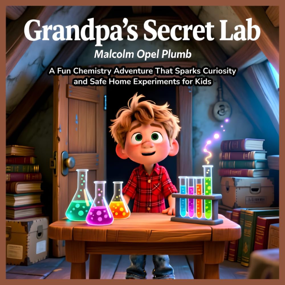 Grandpa's Secret Lab: A Fun Chemistry Adventure That Sparks Curiosity and Safe Home Experiments for Kids