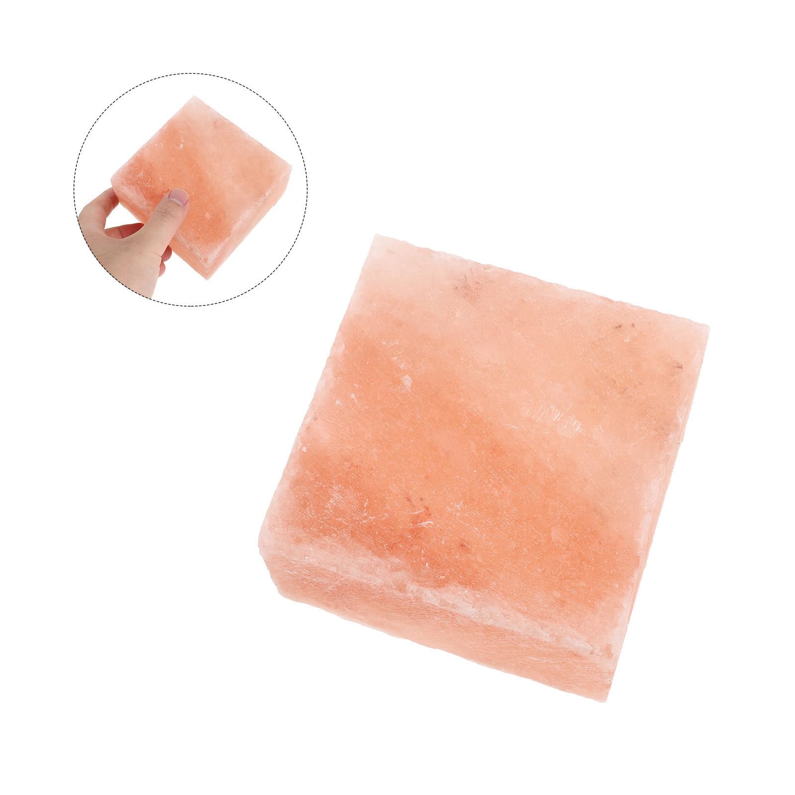 Bloque Mineral Rosa para Ganado como Conejillos de Indias y Caballos, Mejora Funciones Musculares y Nerviosas, Realza el Brillo del Pelaje
