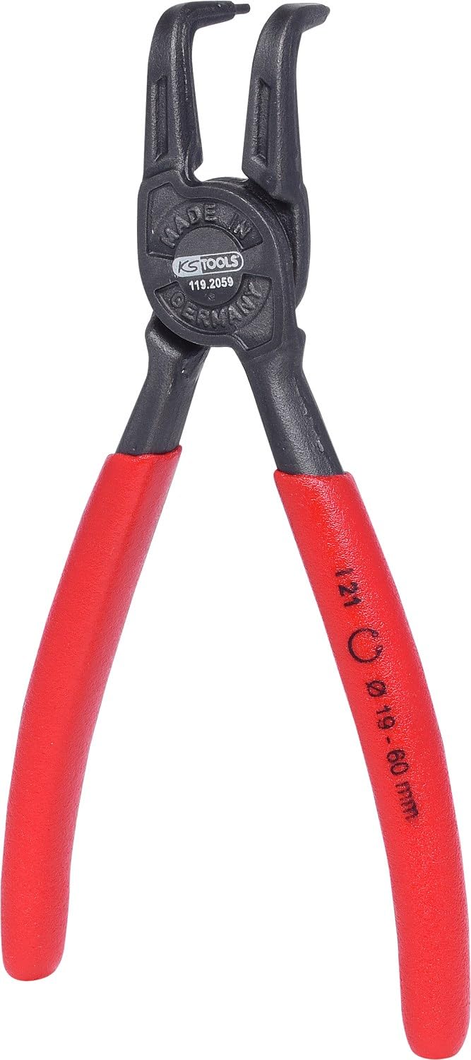 Alicates para anillos de seguridad interiores KS Tools 119.2059 extractor de retenes 19-60 mm
