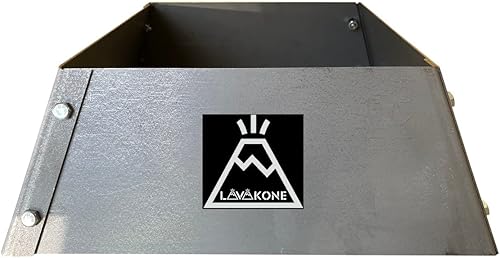 LAVAKONE Vortex para parrillas de carbón, tamaño grande BGE XL Jumbo Joe UDS 55 galones cocción caliente, rápida o baja y lenta