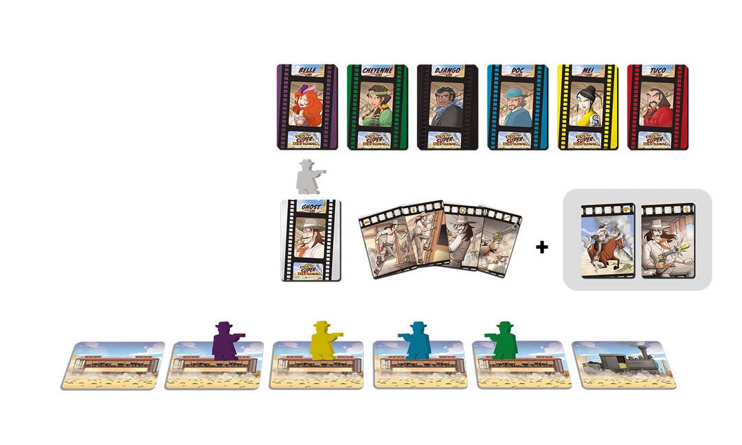Asmodee Colt Express Big Box Gioco da tavolo Strategia 10 anno/i 40