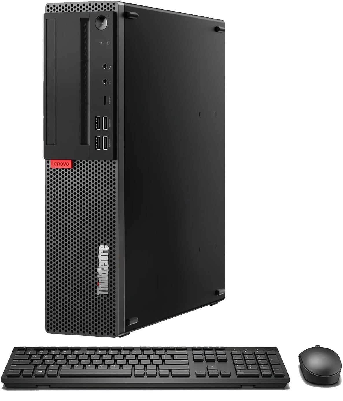 Lenovo ThinkCentre M920S SFF Desktop - Intel I5-9400, 16GB DDR4, 500GB SSD, Wi-Fi, BT, VGA, DisplayPort, HDMI, DVD-RW, USB Type-C, SD-Card Reader -