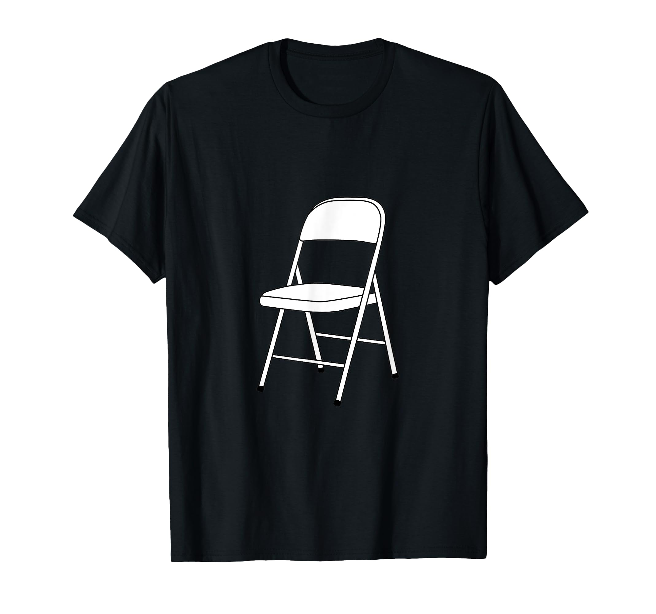 Amazon | 折りたたみ椅子グラフィック Tシャツ | Tシャツ・カットソー 通販