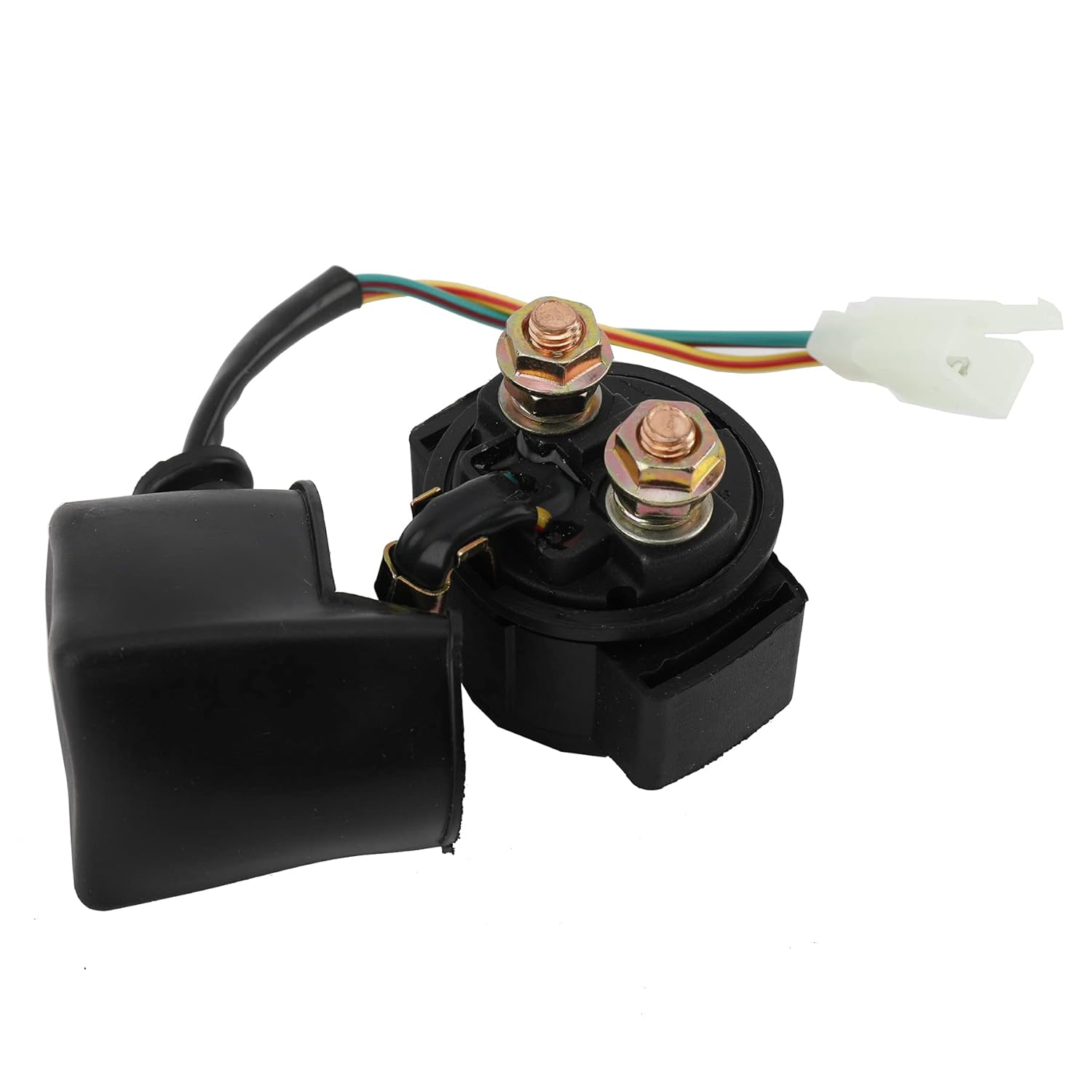 Electrics Wiring Harness Loom Kit Electrics Stator Coil CDI Wiring Harness Solenoid Relay Spark Plug for GY6 150cc-250cc ATV Quad