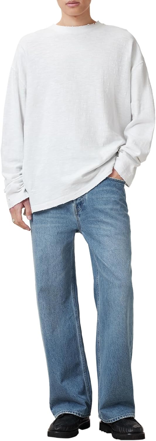 Allsaints Mens Foster Ls Crew - Image 6