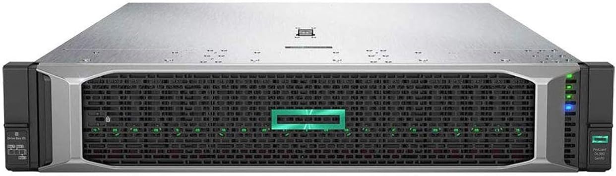HPE ProLiant DL380 Gen10 2U Rack Server Bundle with Dual Xeon 6148 2.40 GHz, 256GB DDR4 Memory, 30.72TB Enterprise SSD Storage, RAID, Dual Power, iLO, Rail Kit