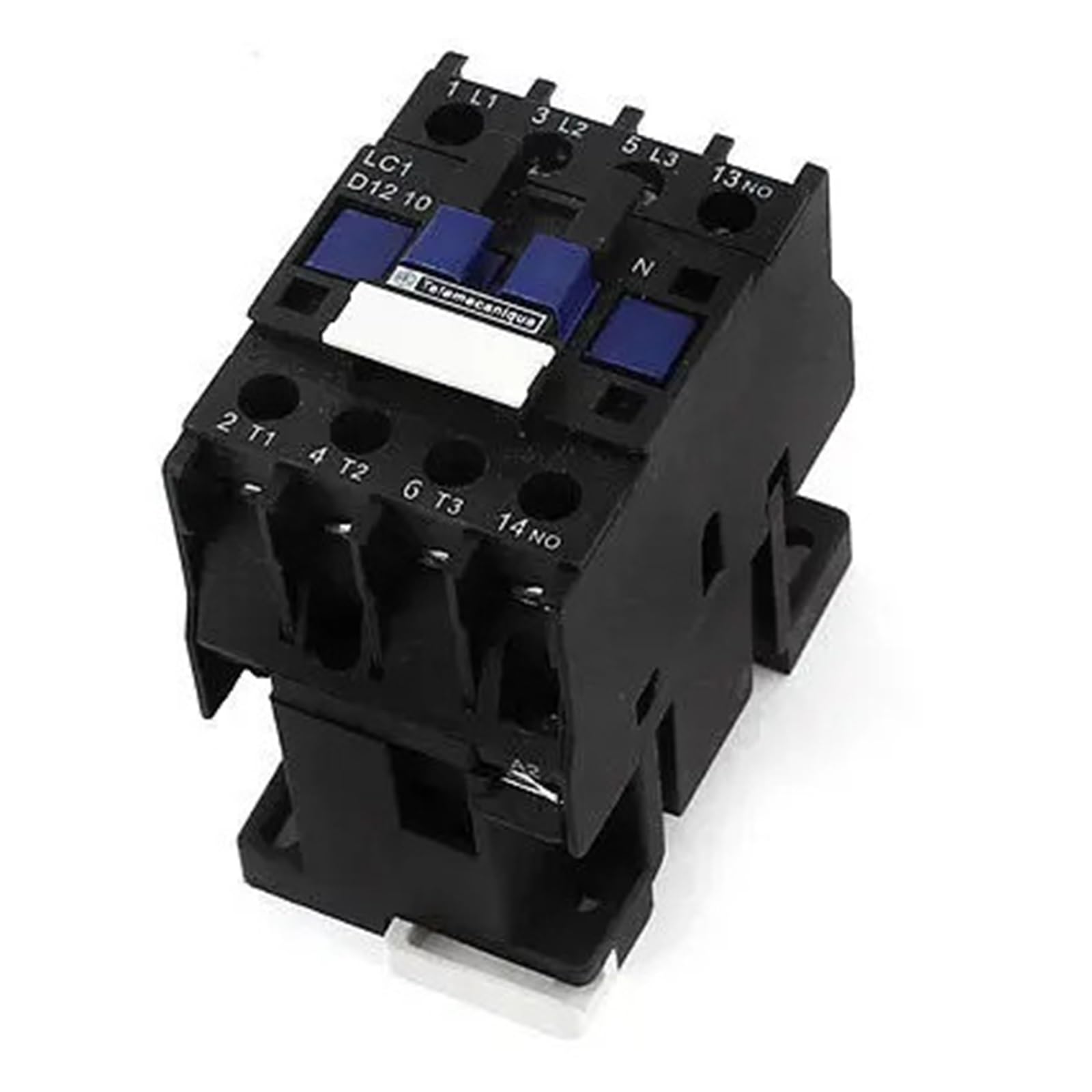 Contacteur CA LC1-D1210 M7 rail DIN 35 mm tension bobine 220 V ampérage 25 A