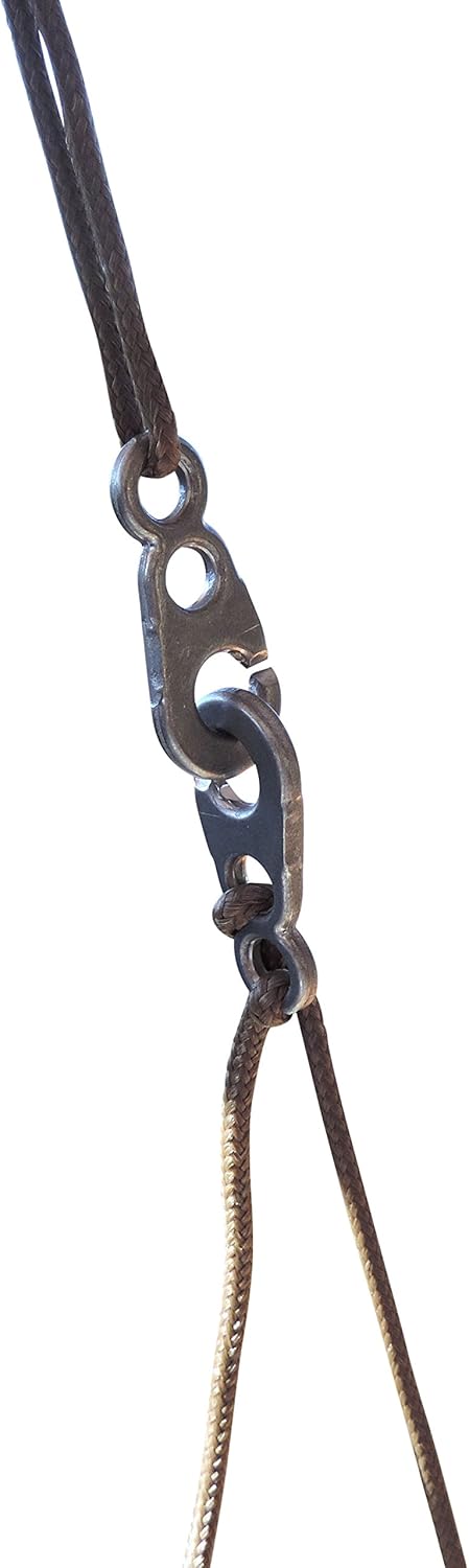 Brummel Hooks - Sister Clips Stainless Steel for 1/8 inch to 1/4 inch Cord.