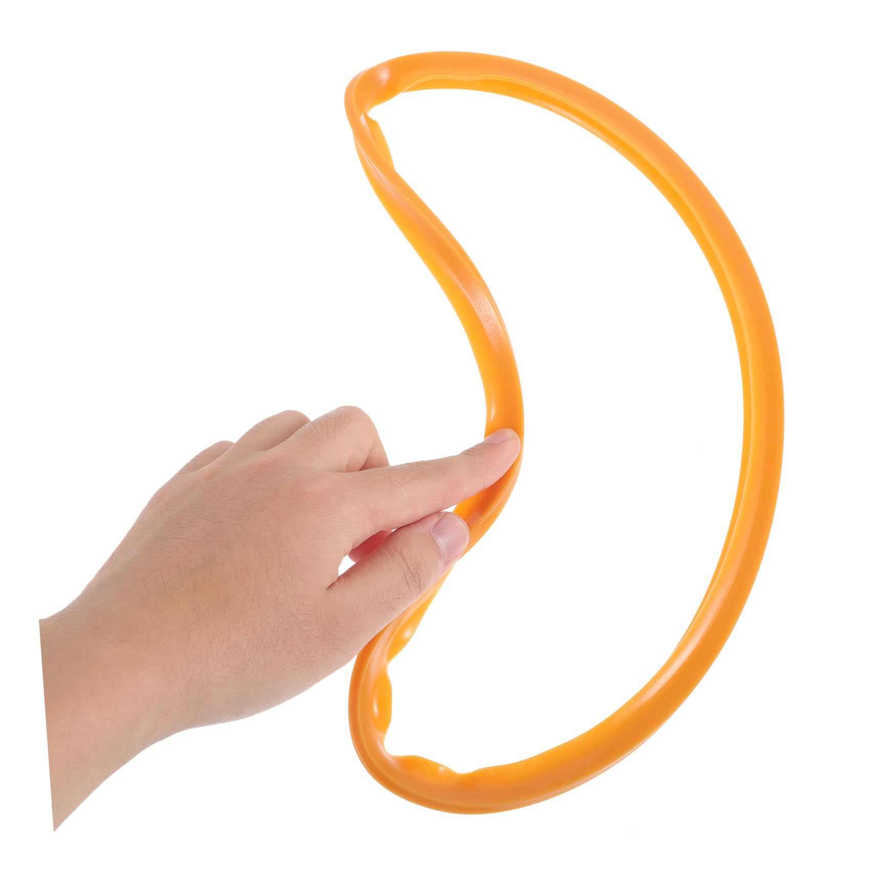 VALICLUD Silikonring für Drucktopf aus Elastischem Silikon in Orange Runder Schnellkochtopf Kreis mit Sicherem und Zuverlässigem Design Ersatz Topfring für Haushalts Schnellkochtöpfe