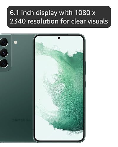 Amazon.com: SAMSUNG Galaxy S22 128 GB Green (Renewed) : Cell