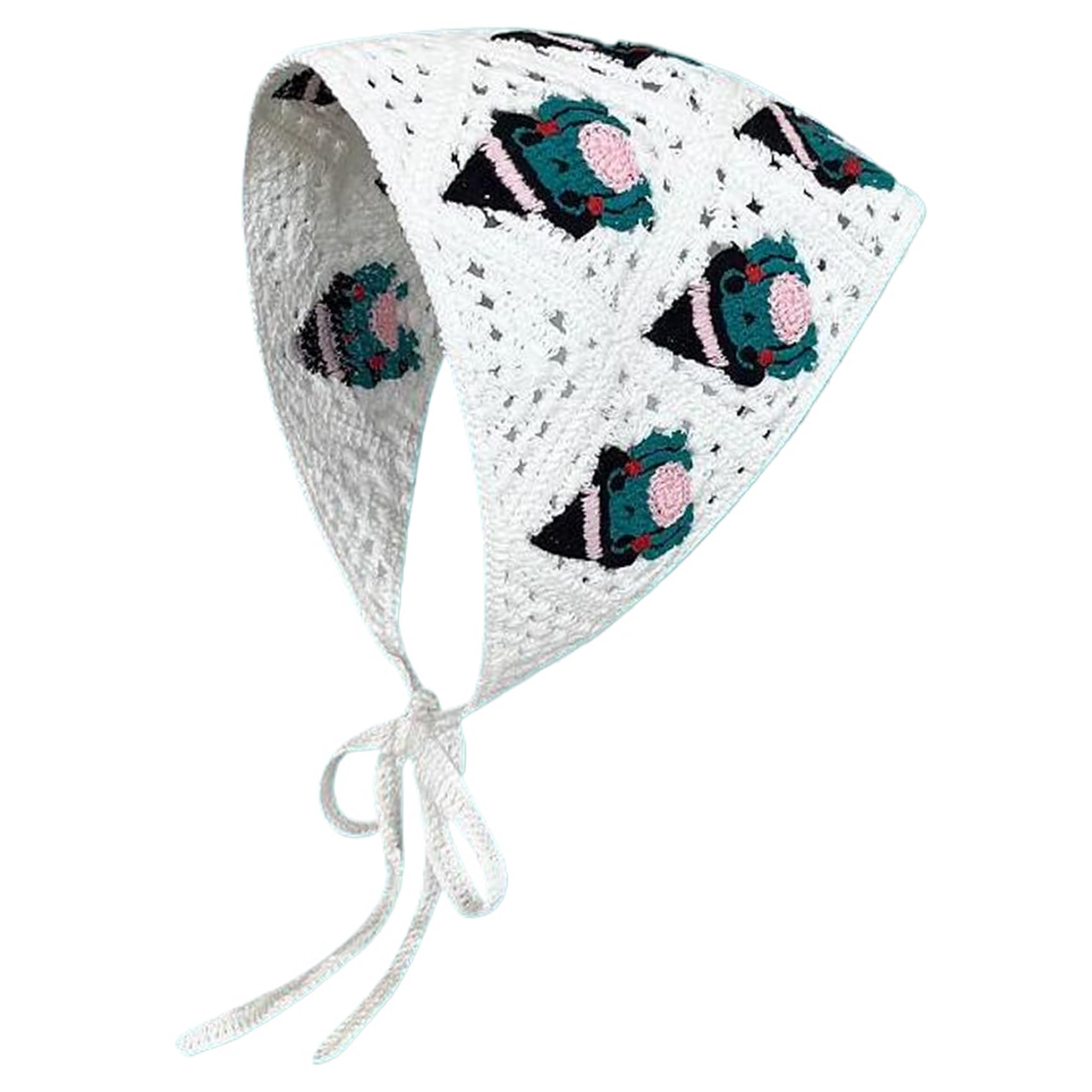 Amazon.com: Bandana Headband Gothic Hallowee Crochet Bandana Scarf