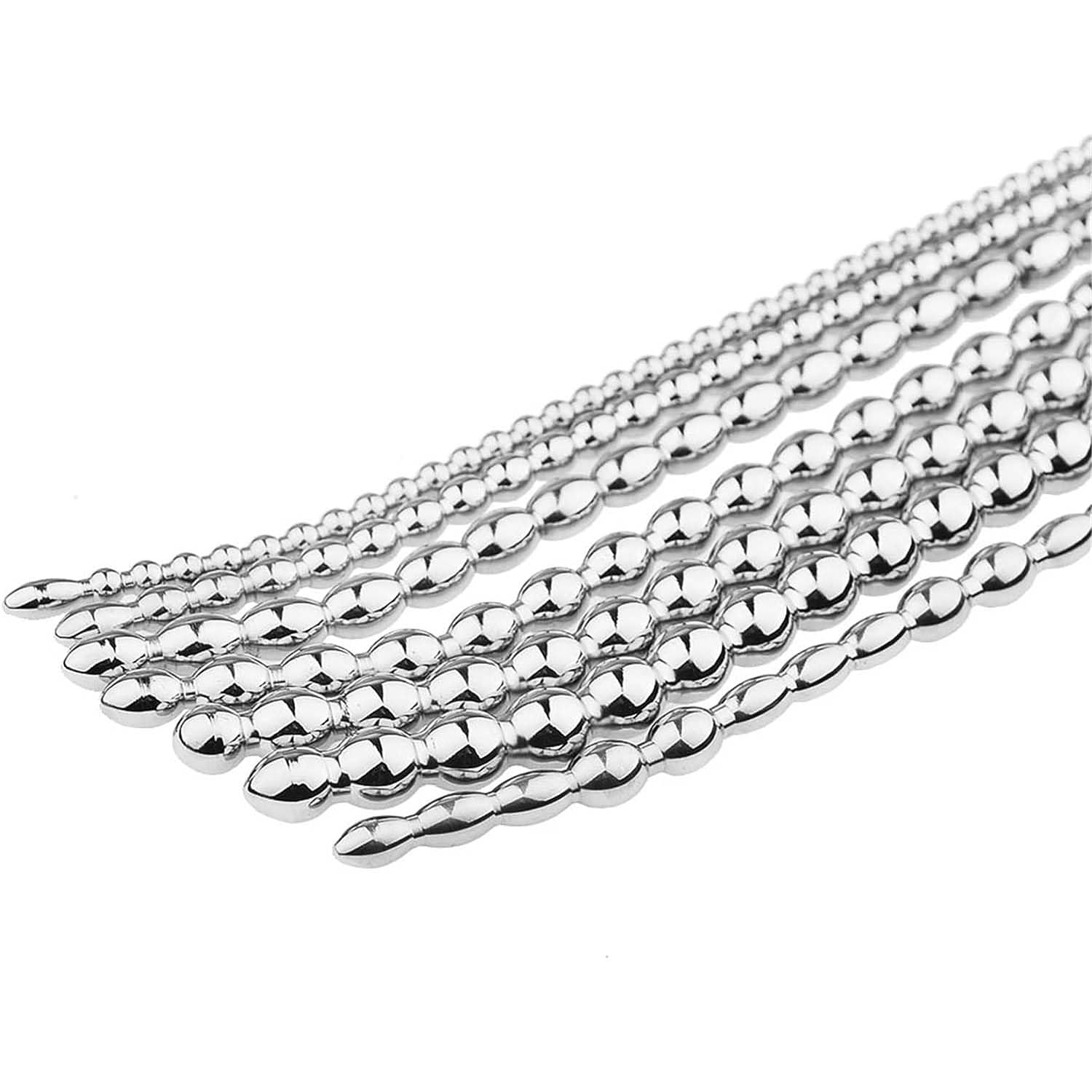 6 Set Penis Plug Dilator Harnröhre Edelstahl Dilator Prostata Massage Katheter Stimulator Harnröhrenstimulation Sex Spielzeug Für Die Männer Für Anfänger Und Profis(9mm)