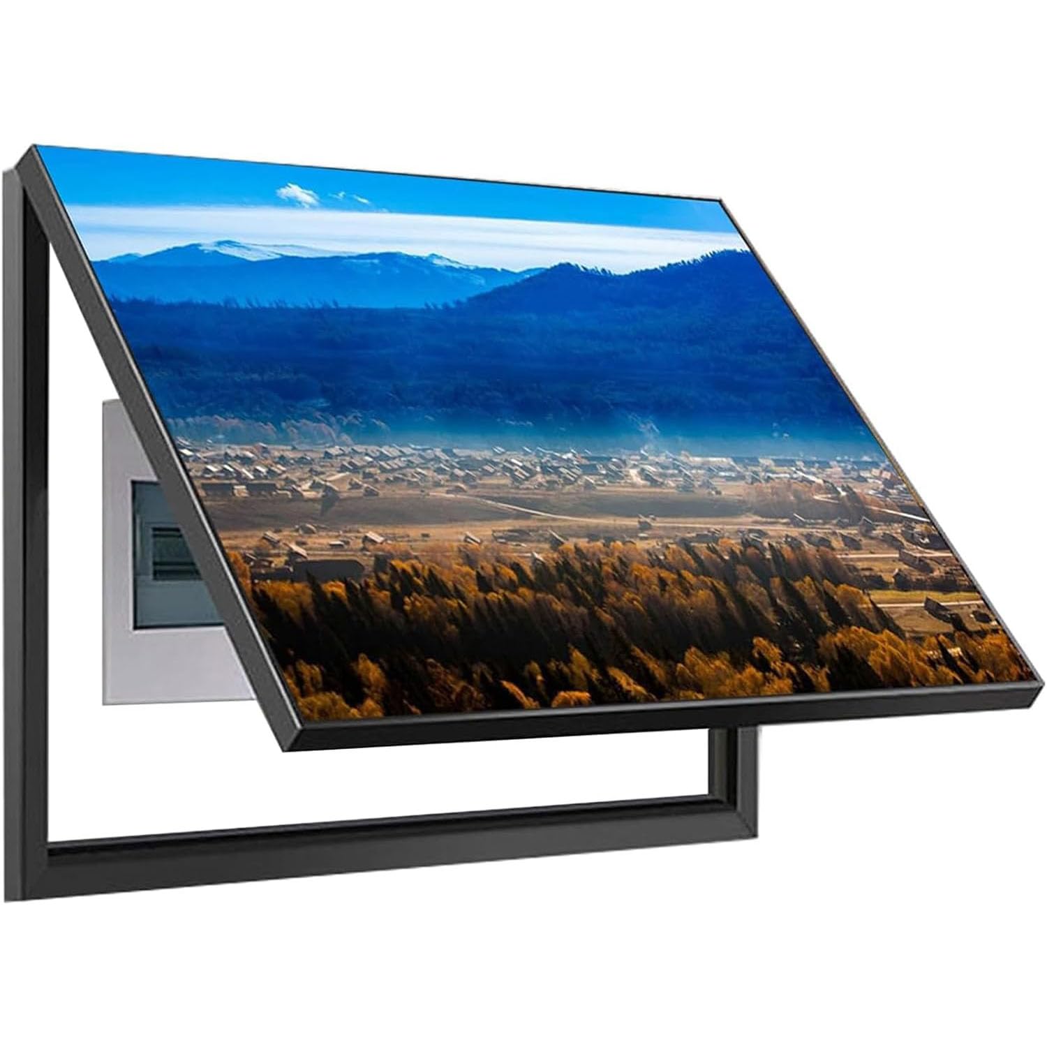 Coperchio della Scatola dei fusibili Decorativo PE Contatore Elettrico Decorativo, Quadro Elettrico for la casa, Dipinto a Parete, Copertura for Quadro Elettrico, 06,60X40cm(03,40X30cm)