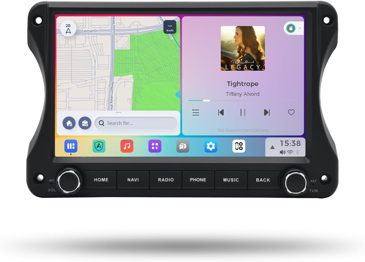 Stinger Off-Road Radio For Wrangler JL & Gladiator JT - 12.8" Full HD Touchscreen