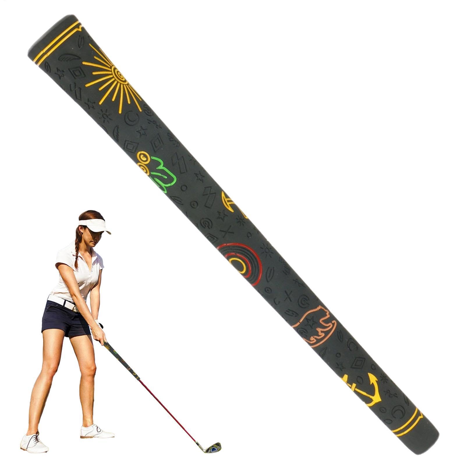 Empuñadura de palo de golf para mujer, mangos para palos de golf | Empuñadura para palo de golf con alta retroalimentación, antideslizante, agarre para palo de golf para golfistas que ce