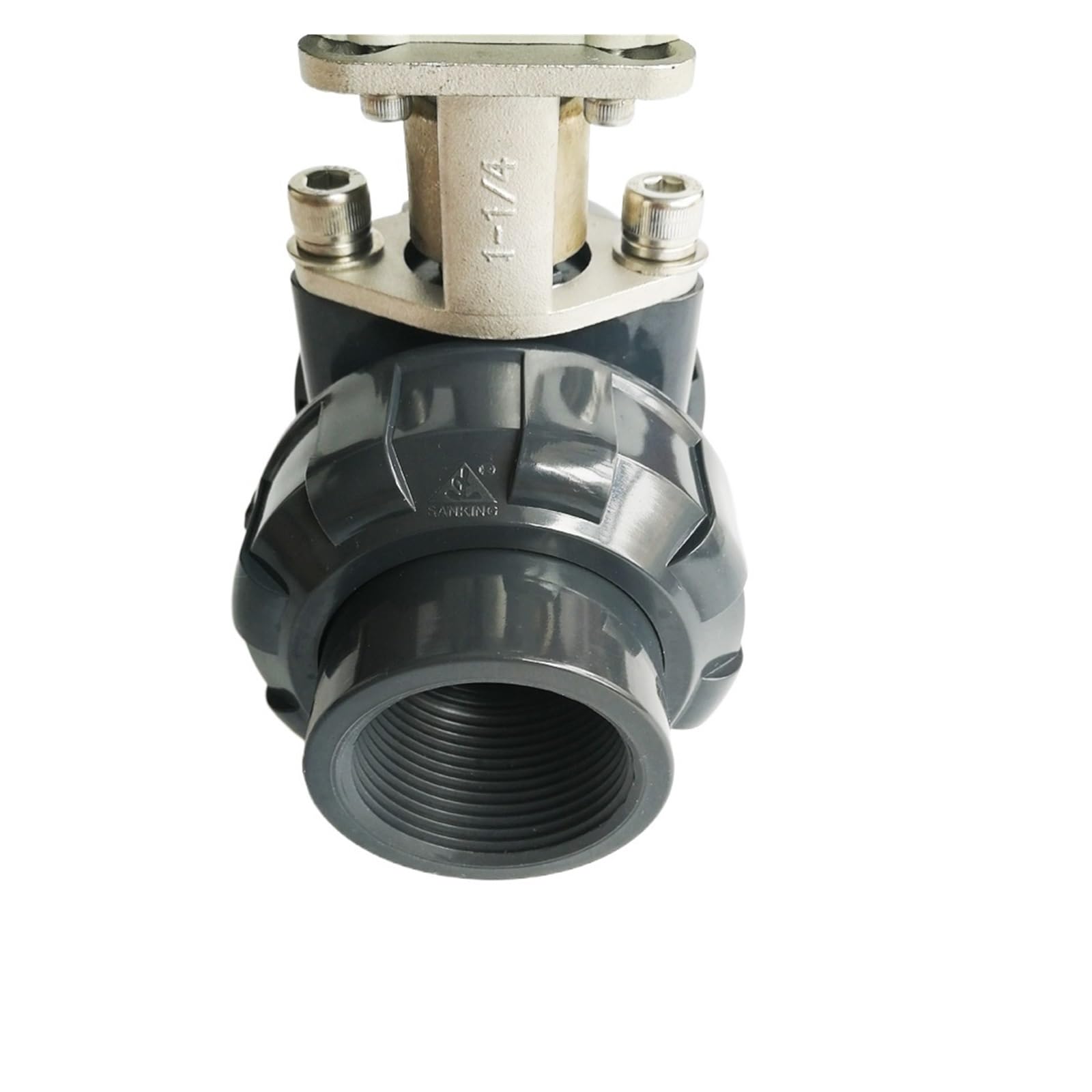 Ball valve, Zawór Kulowy DN15 PVC Normalnie Zamknięty/Normalnie Otwarty Zawór 1/2'' Wł./wył. 15 Sek. Do Systemów Wody Pitnej, Słonecznych Podgrzewaczy Wody,for Gas, Oil, Liquid, Water(NPT,DC12V_CR2