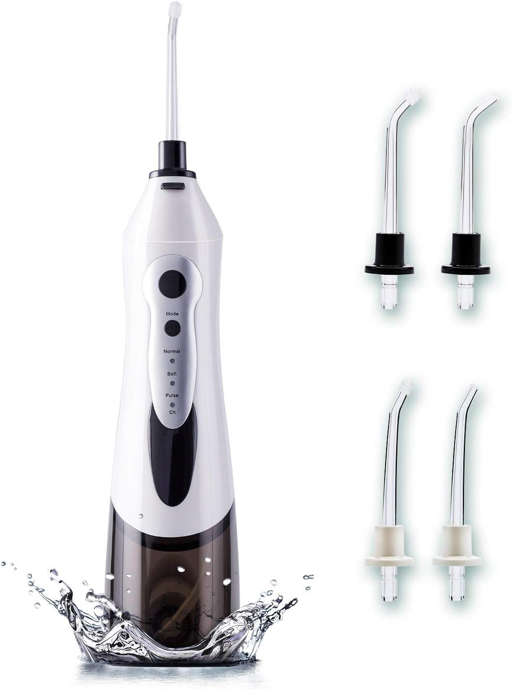 Electric Dental Water Flosser, Cordless for Cleaning Braces and Teeth Whitening