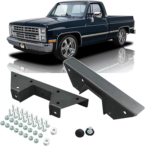 ELITEWILL Kit de reparación de carrocería cuadrada para camioneta 1973-1987 Chevrolet C10 C15 C1500 2WD, apto para GMC C10 C15 C1500 2WD 1973-1987