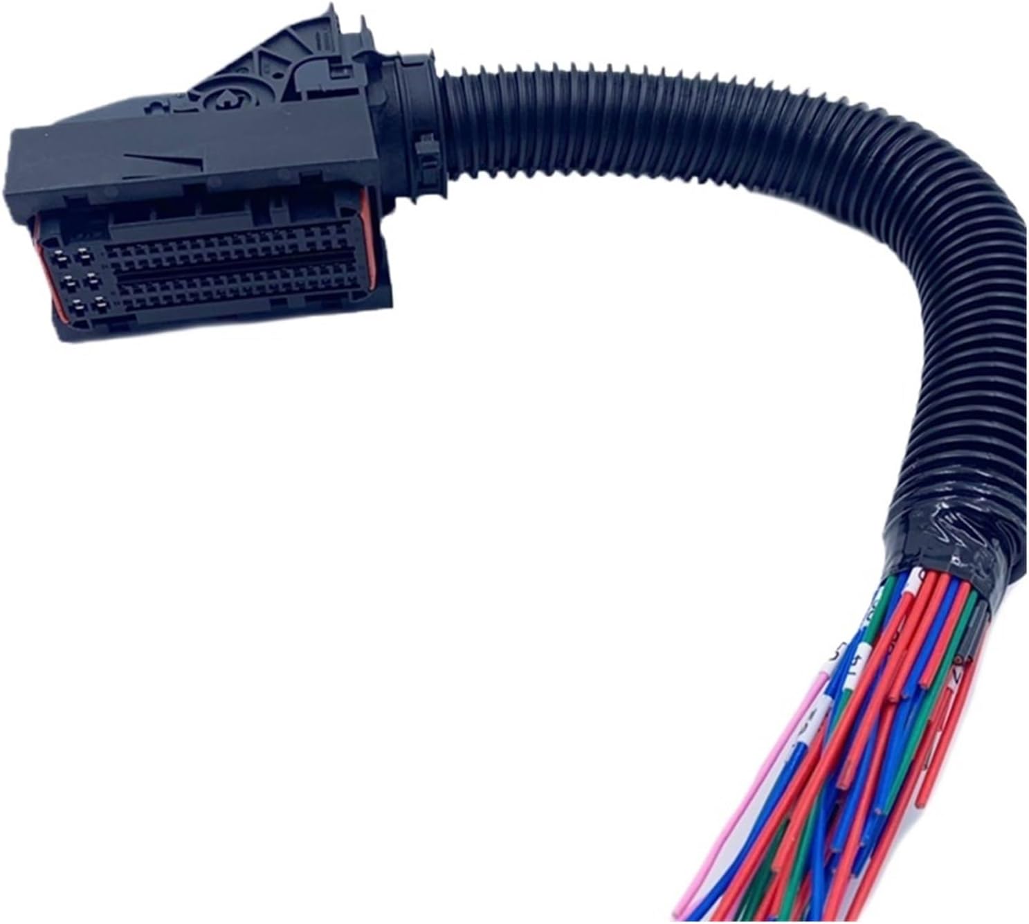 Speaker Connector 1 Pc 76 Pin Car Computer Board Black Chassis Plug Full Line Socket Suitable Wiring Harness Compatible with The Weichai Xichai
