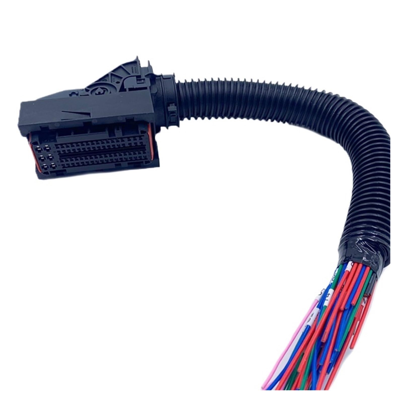 Speaker Connector 1 Pc 76 Pin Car Computer Board Black Chassis Plug Full Line Socket Suitable Wiring Harness Compatible with The Weichai Xichai