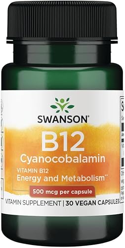 Swanson Vitamina B-12500mcg 30caps