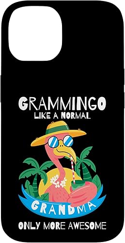 Miniatura 4 de Funda para iPhone 11 Flamingo Grammingo Like a Normal Grammy Floral Funny Grandma Case